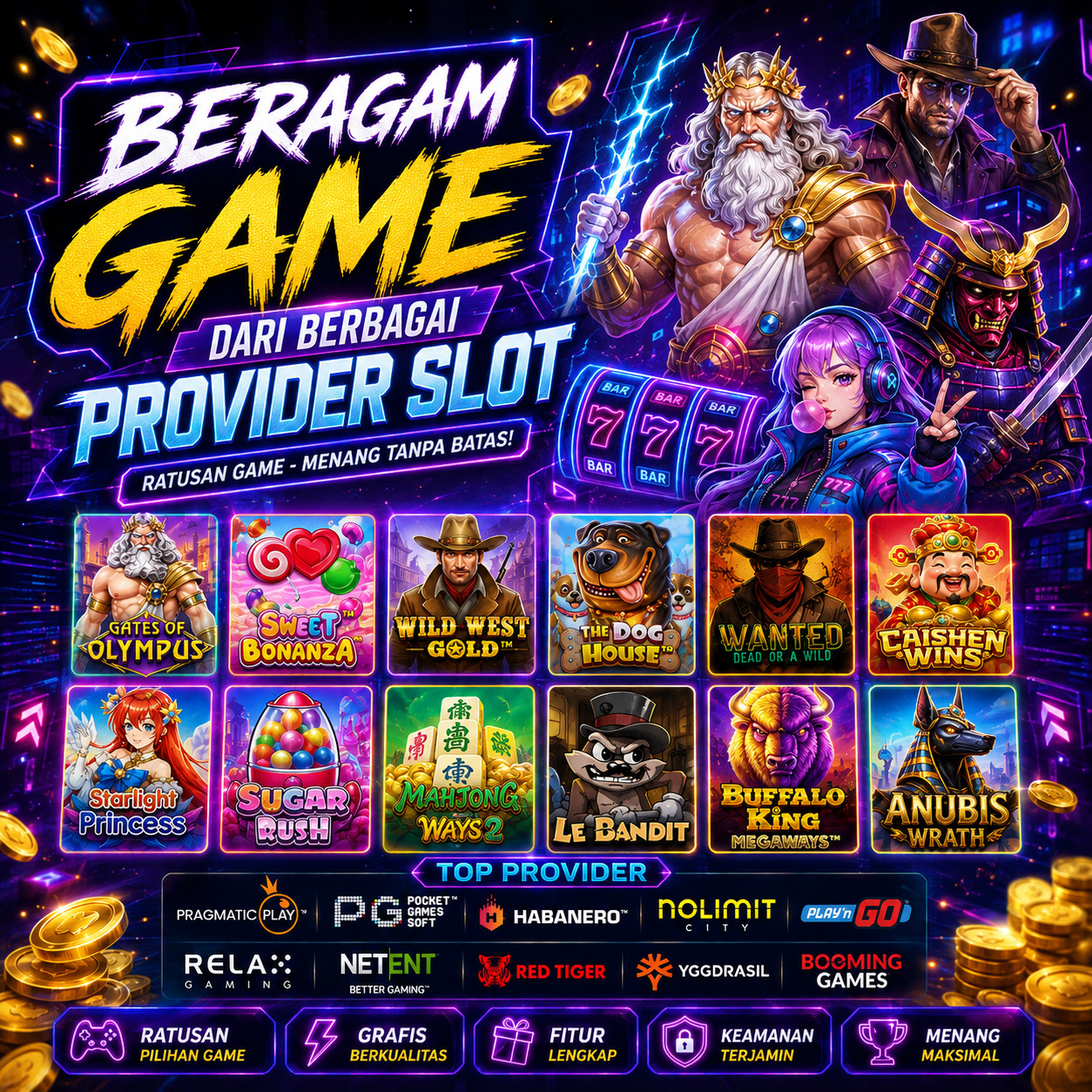 Game Slot Bertema Teknologi Masa Depan: Menjelajah Dunia Digital yang Futuristik